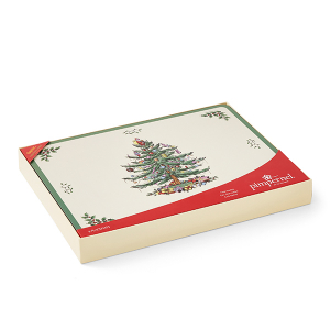 【即納商品】スポード クリスマスツリー プレイスマット30x23cm 6枚セットX0010568338