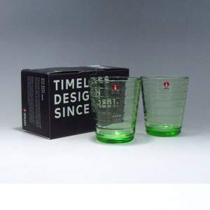 イッタラ（iittala） アイノ・アアルト タンブラー（アップルグリーン） ペアセット