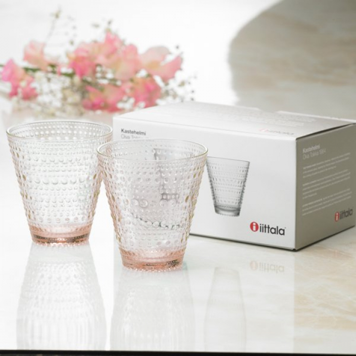 【倉庫取り寄せ商品】イッタラ（iittala） カステヘルミ タンブラー300ml（デザート）ペアセット