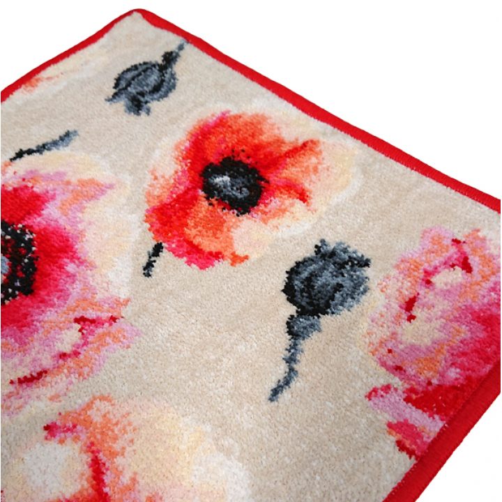 【店舗取り寄せ商品】フェイラー ウォッシュタオル Kiatsch mohn コーラル 30x30cm