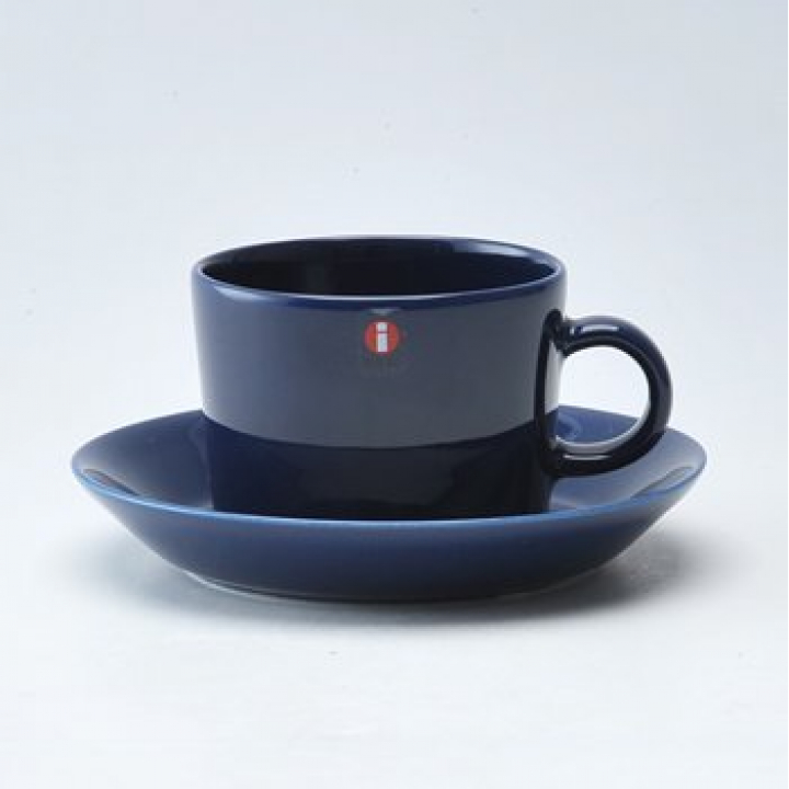 【店舗取り寄せ商品】イッタラ（iittala） ティーマ ティーカップ&ソーサー（ブルー）