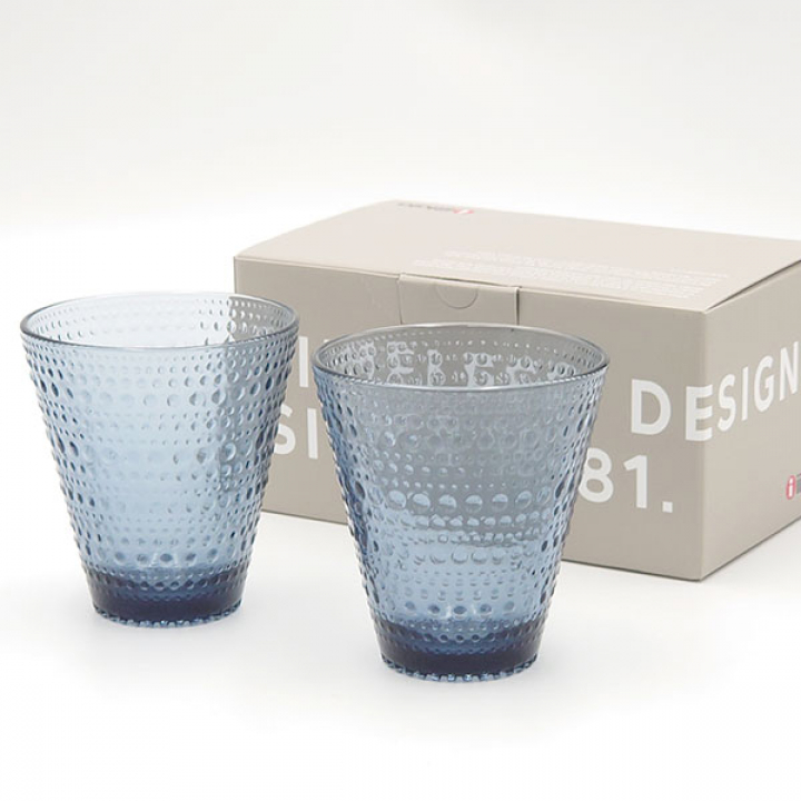 【倉庫取り寄せ商品】イッタラ（iittala） カステヘルミ タンブラー300ml（レイン）ペアセット