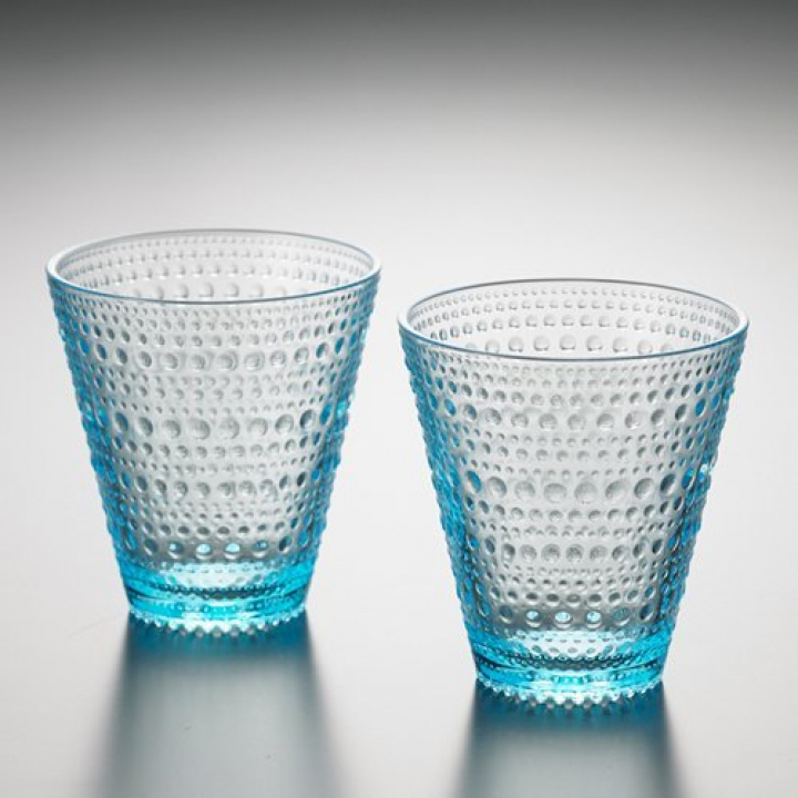 【倉庫取り寄せ商品】イッタラ（iittala） カステヘルミ タンブラー300ml（ライトブルー）ペアセット