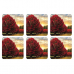 ピンパーネル コースター6pcsセット Crimson Trees X0010268885